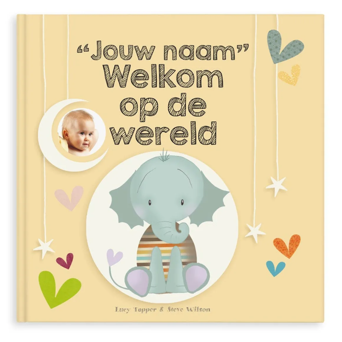 Babyboek "Welkom op de wereld" personaliseren