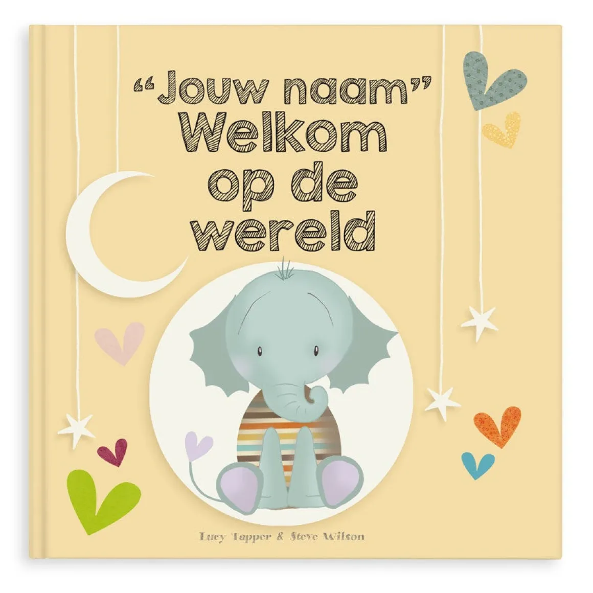 Babyboek "Welkom op de wereld" personaliseren