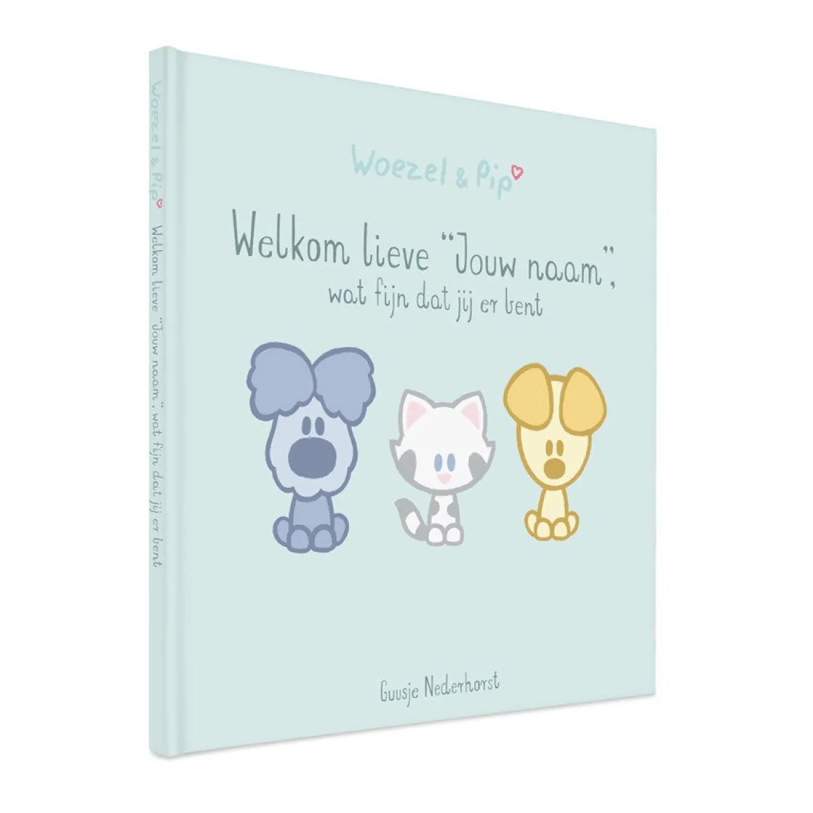 Babyboek Woezel en Pip personaliseren