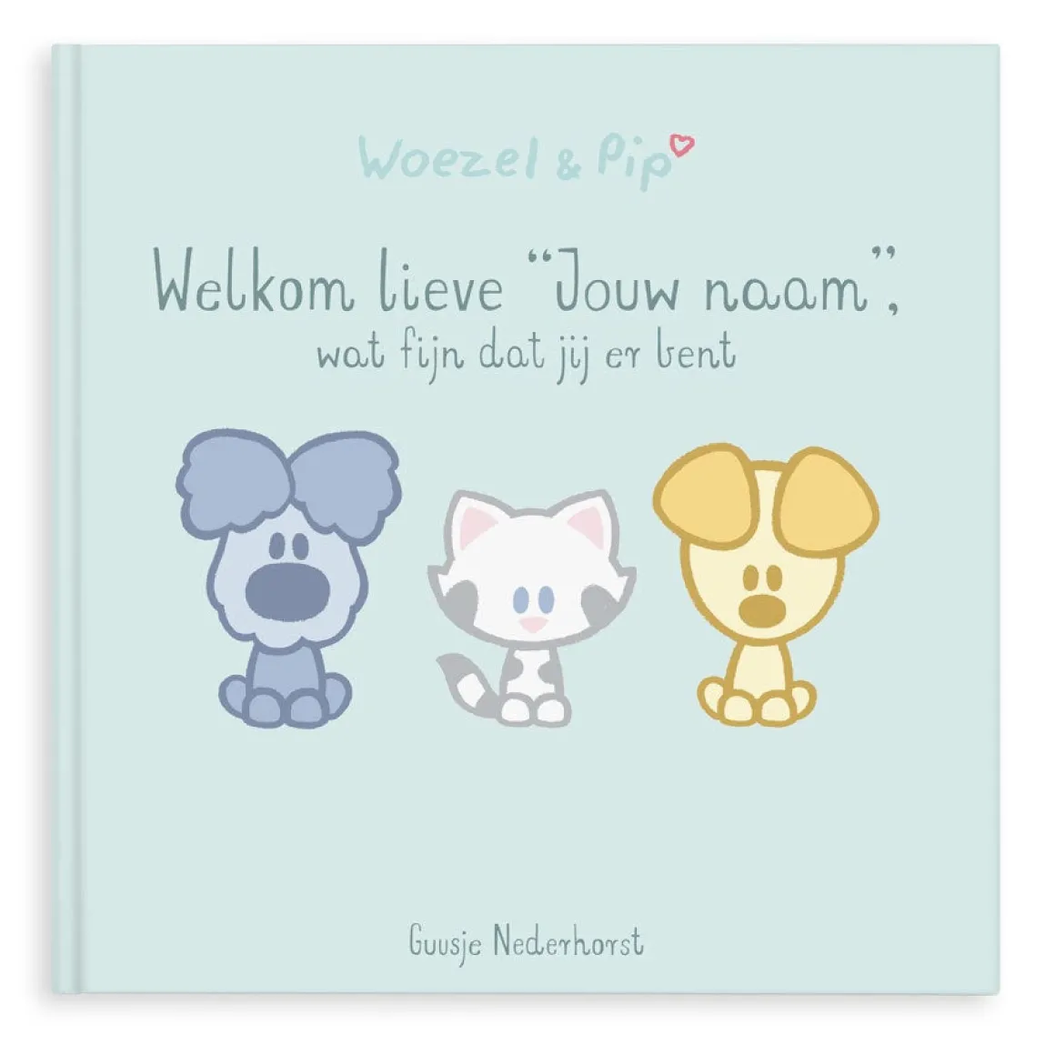 Babyboek Woezel en Pip personaliseren