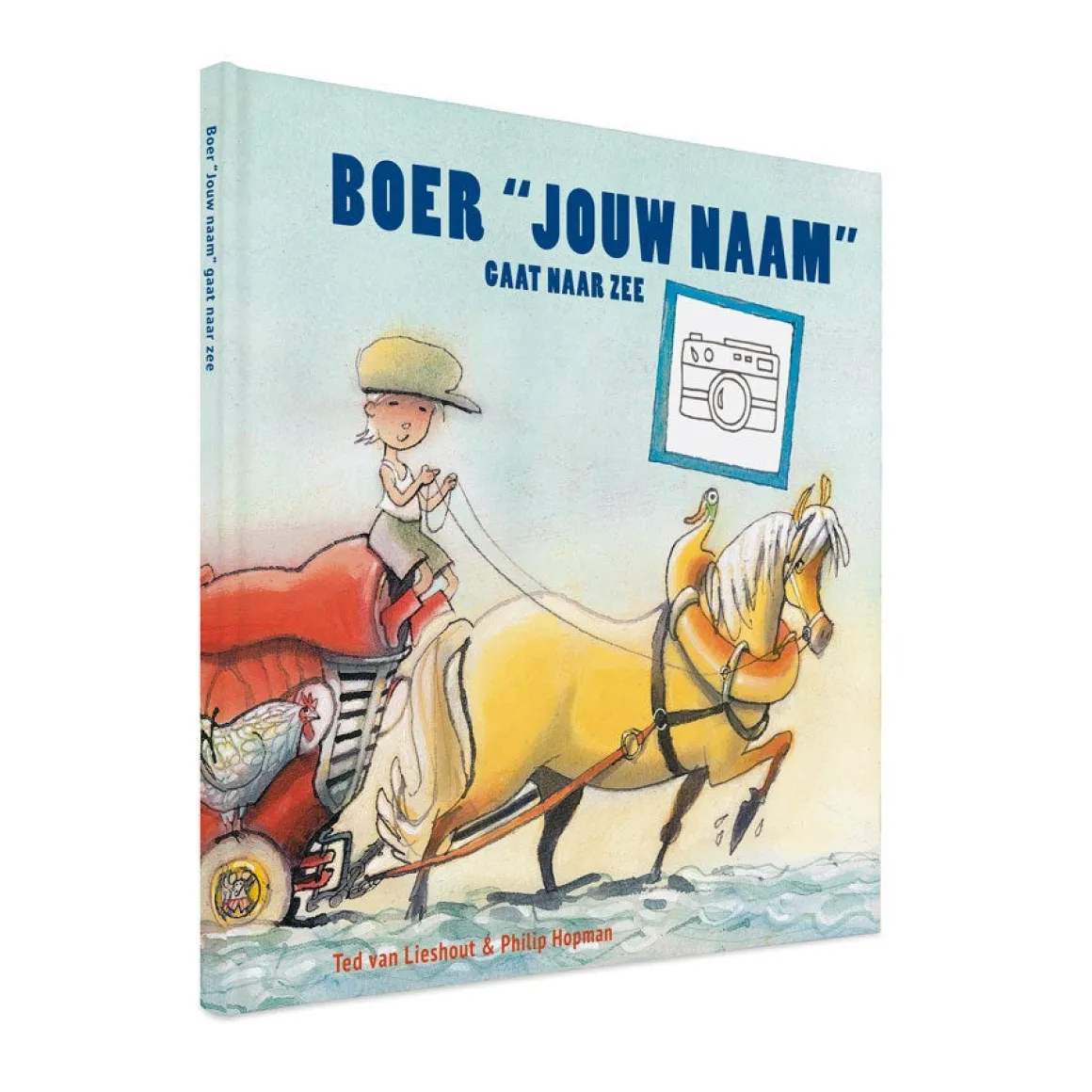 Boek "Boer Boris gaat naar zee" personaliseren