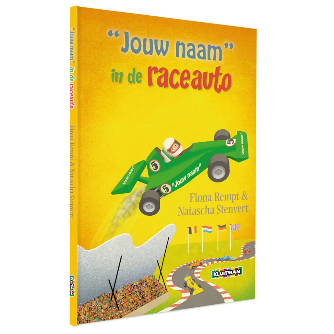 Boek "Daan in de raceauto" personaliseren