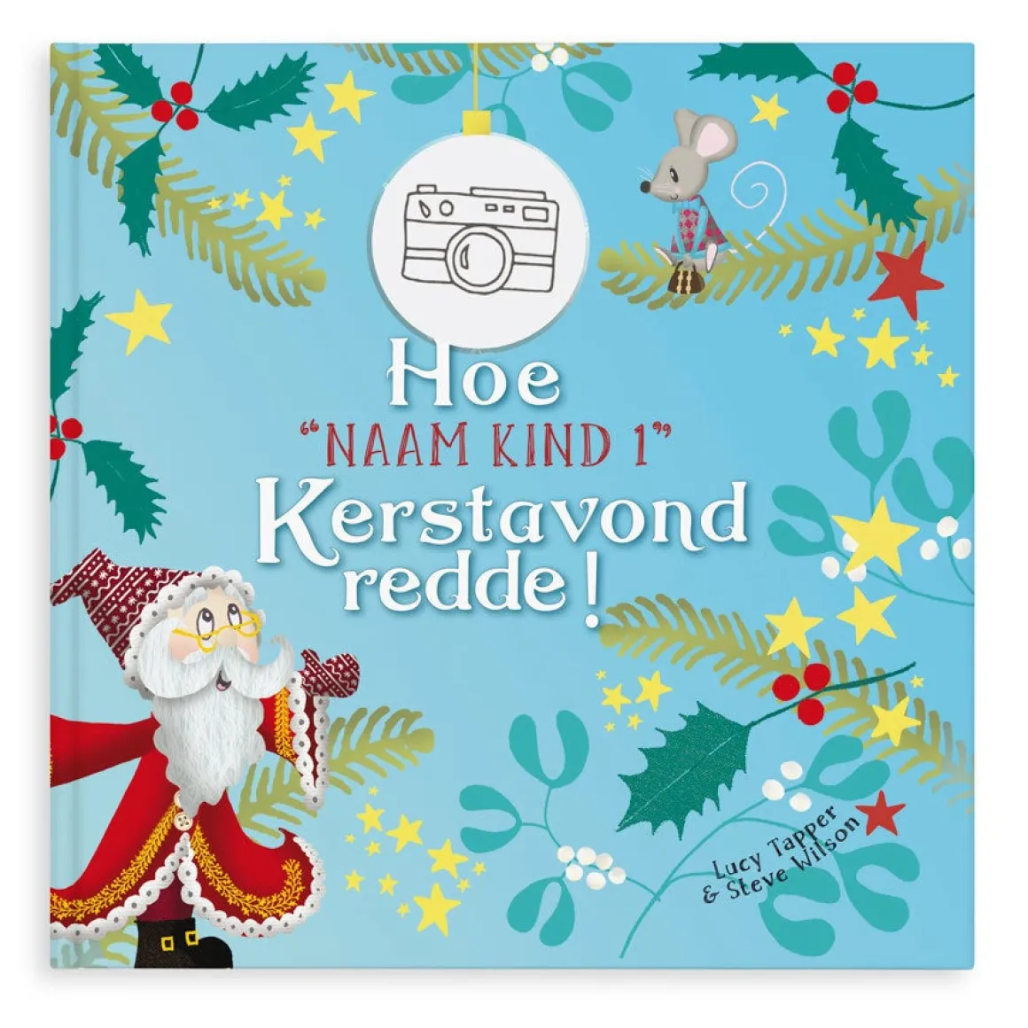 Boek "Hoe Kerstavond werd gered" personaliseren