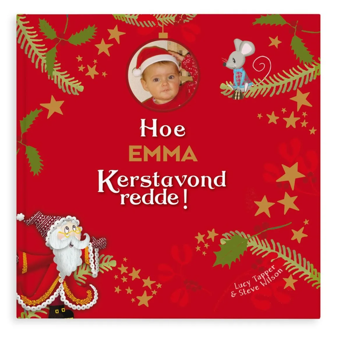 Boek "Hoe Kerstavond werd gered" personaliseren
