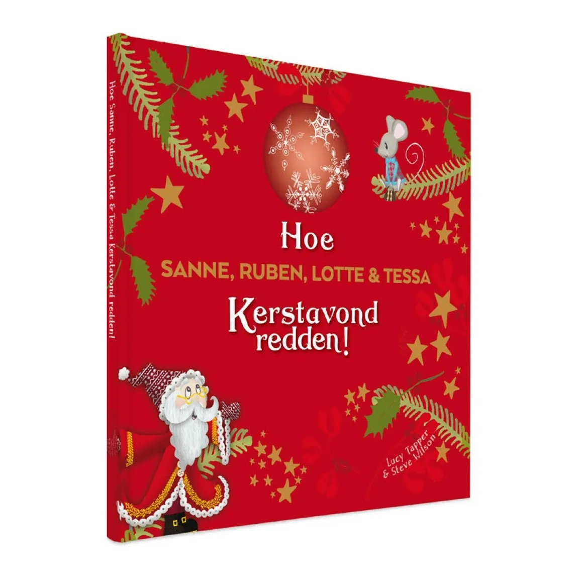 Boek "Hoe Kerstavond werd gered" personaliseren
