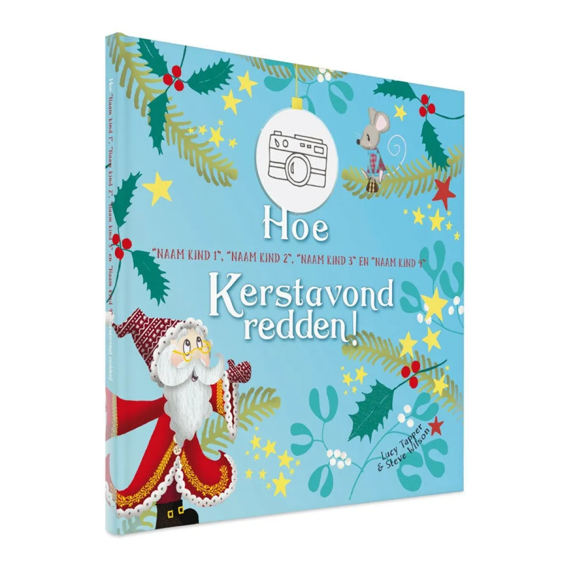 Boek "Hoe Kerstavond werd gered" personaliseren
