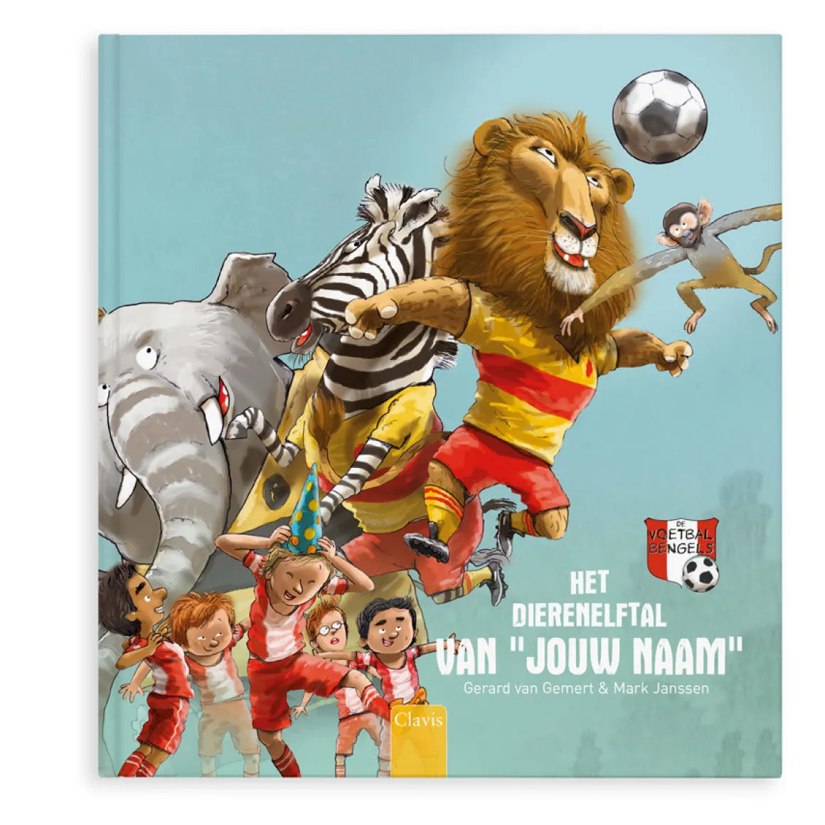 Boek "Jouw eigen dierenelftal" personaliseren