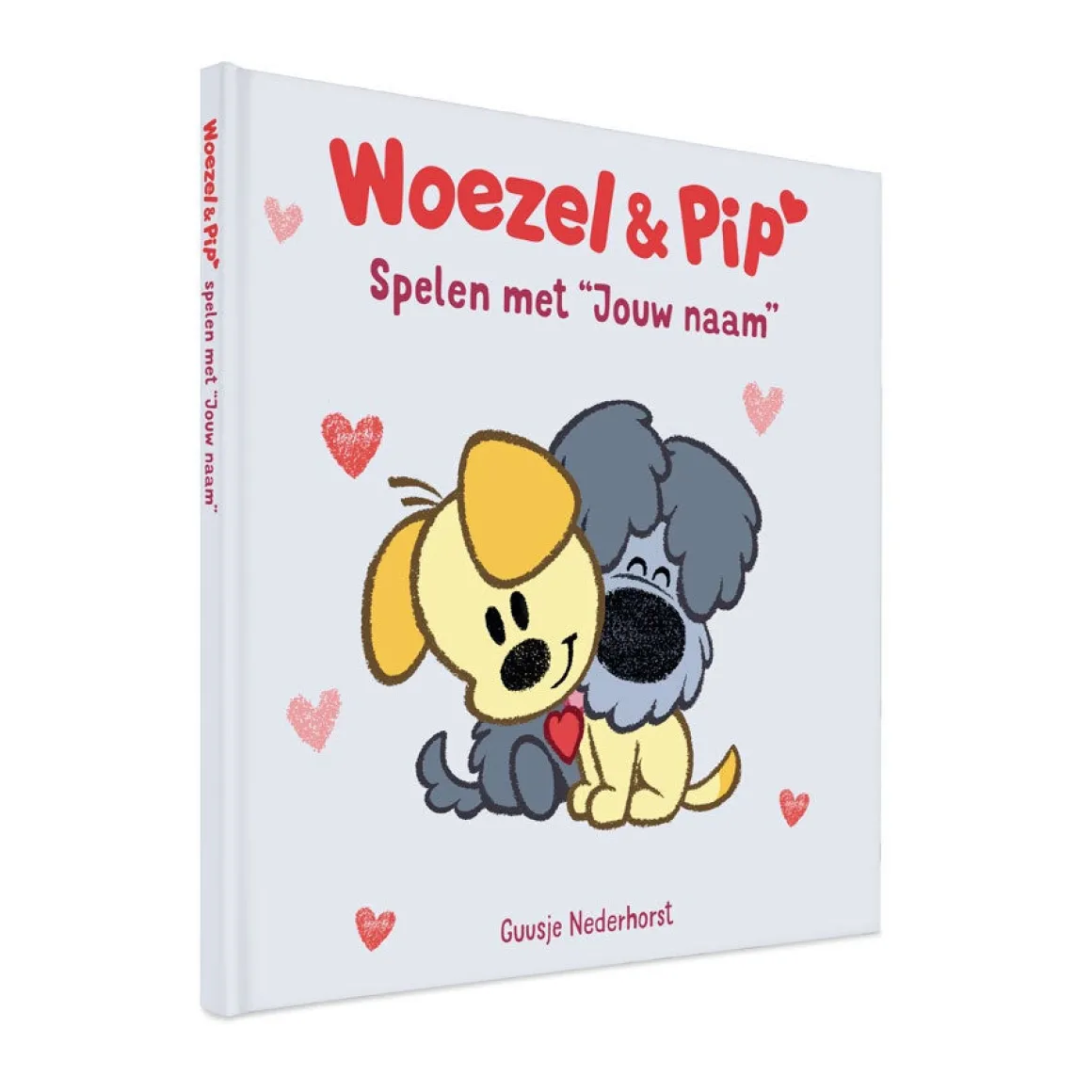 Boek "Woezel & Pip - spelen met jou" met naam