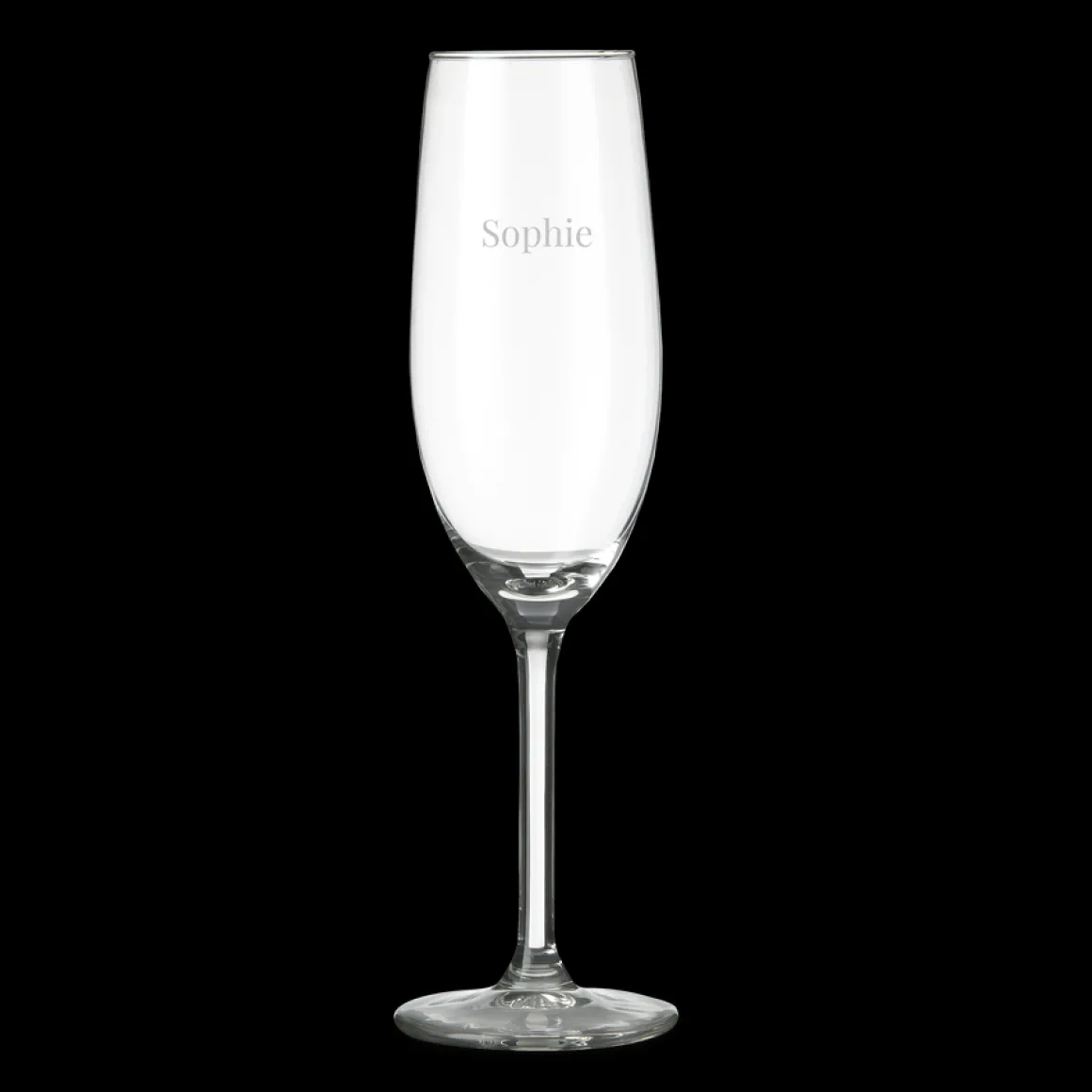 Champagneglas graveren