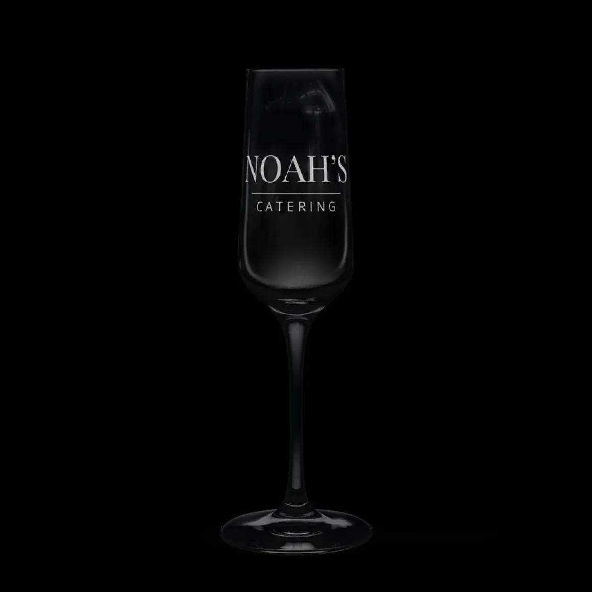 Champagneglas graveren