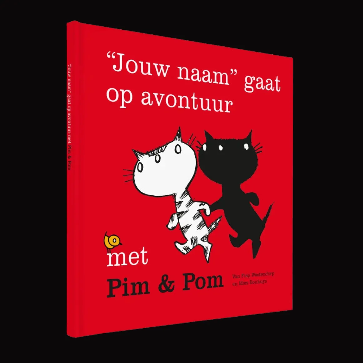 Op avontuur met Pim en Pom - Boek met naam kind
