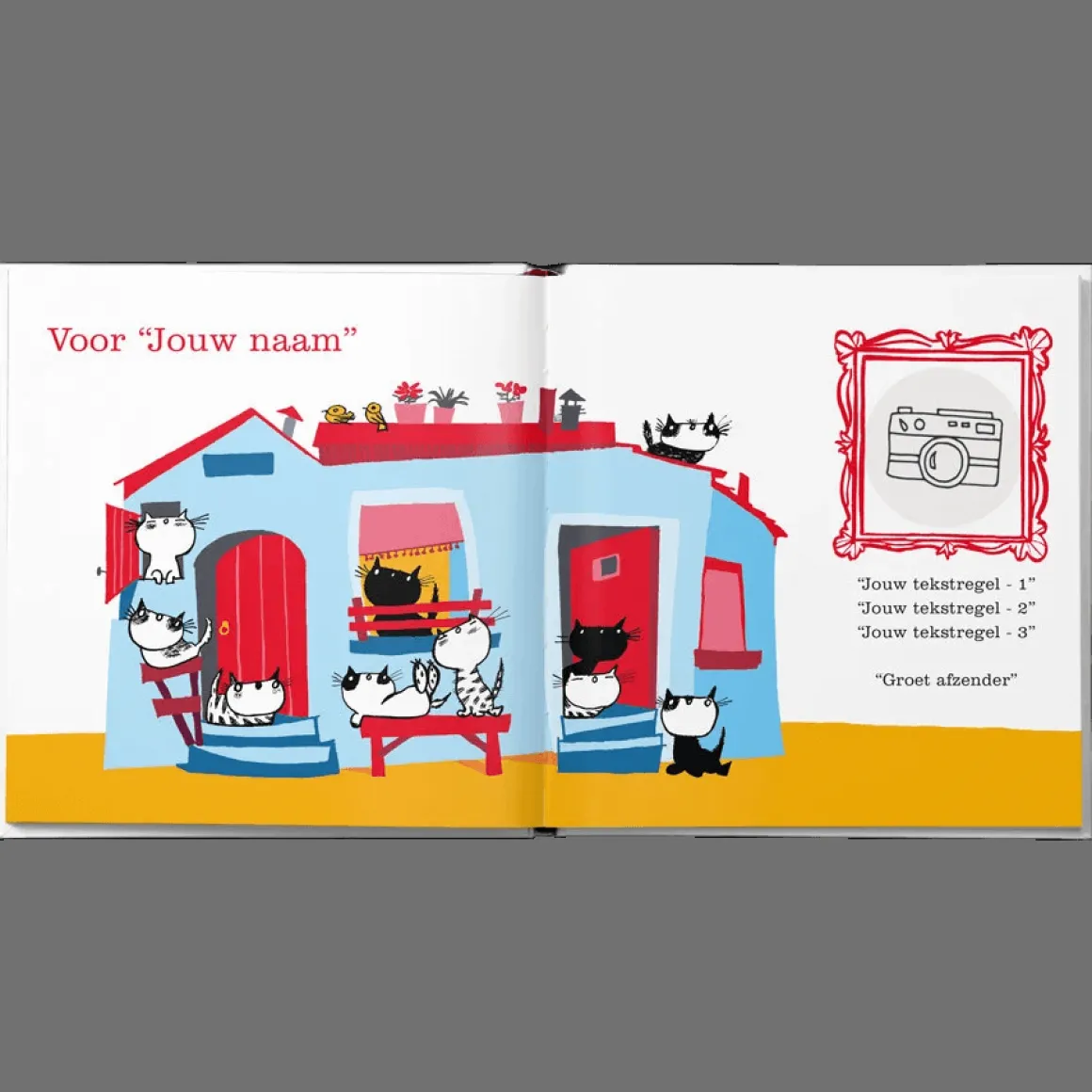 Op avontuur met Pim en Pom - Boek met naam kind