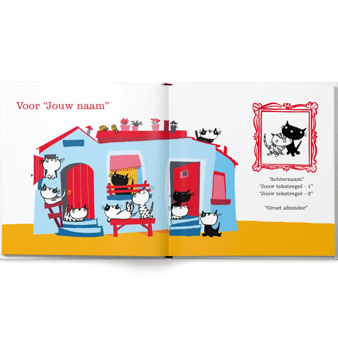 Op avontuur met Pim en Pom - Boek met naam kind