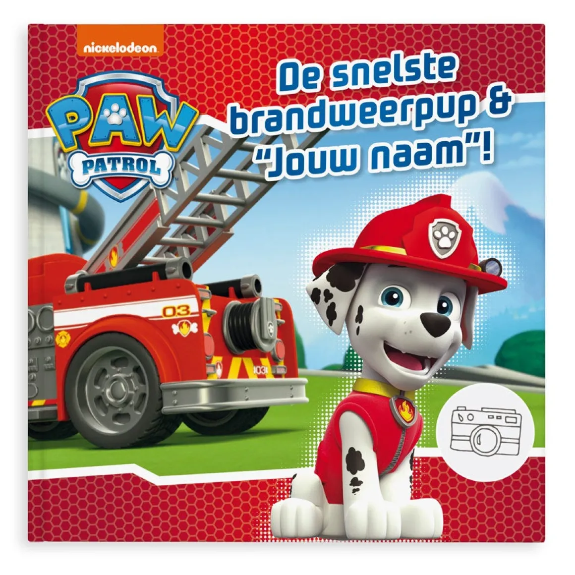 Paw Patrol boek met eigen naam
