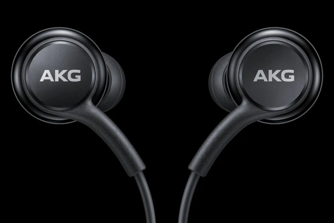 Samsung AKG Earphones USB-C zwart
