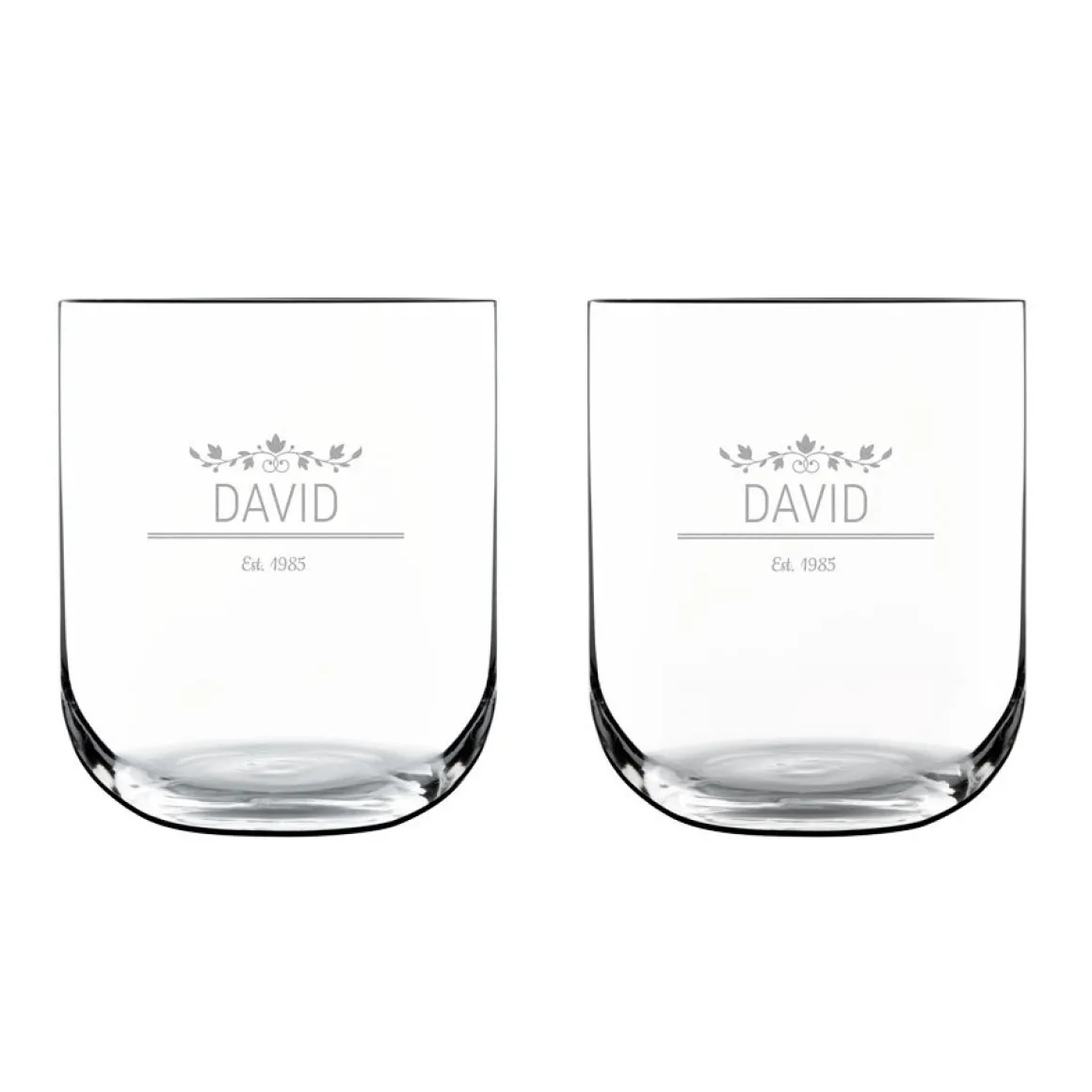 Waterglas deluxe graveren