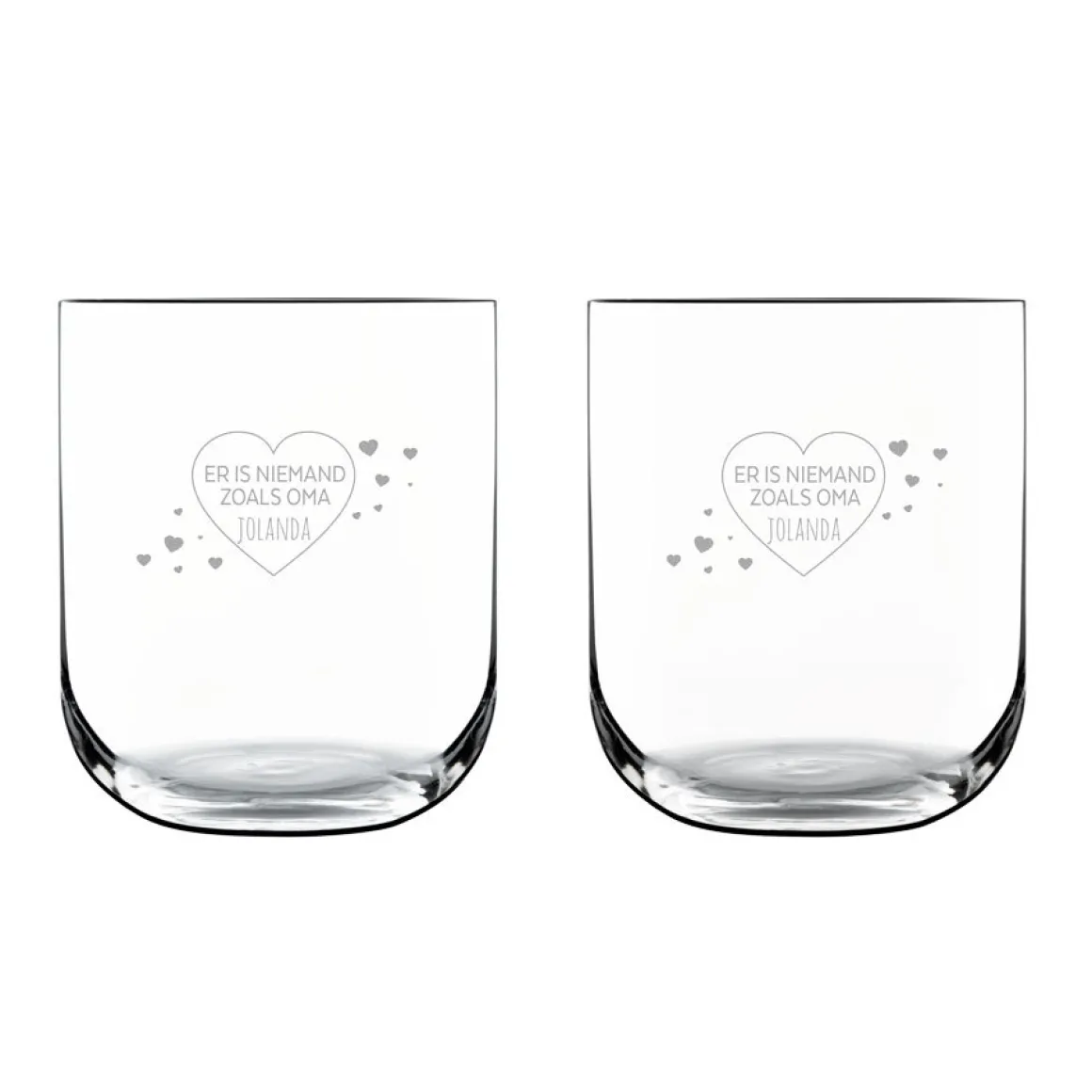 Waterglas deluxe graveren