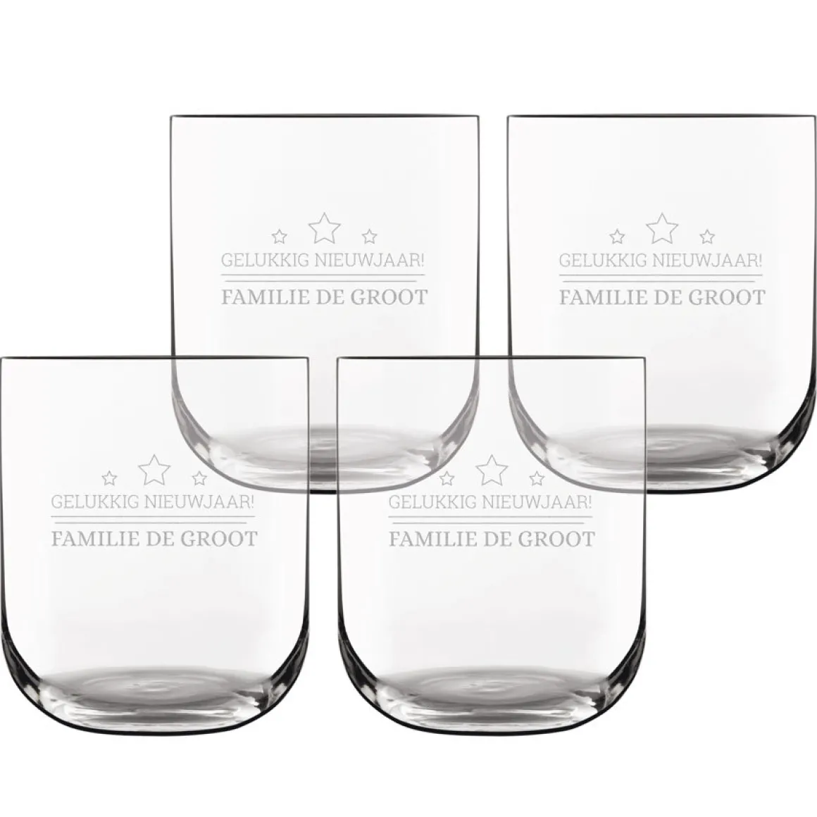 Waterglas deluxe graveren