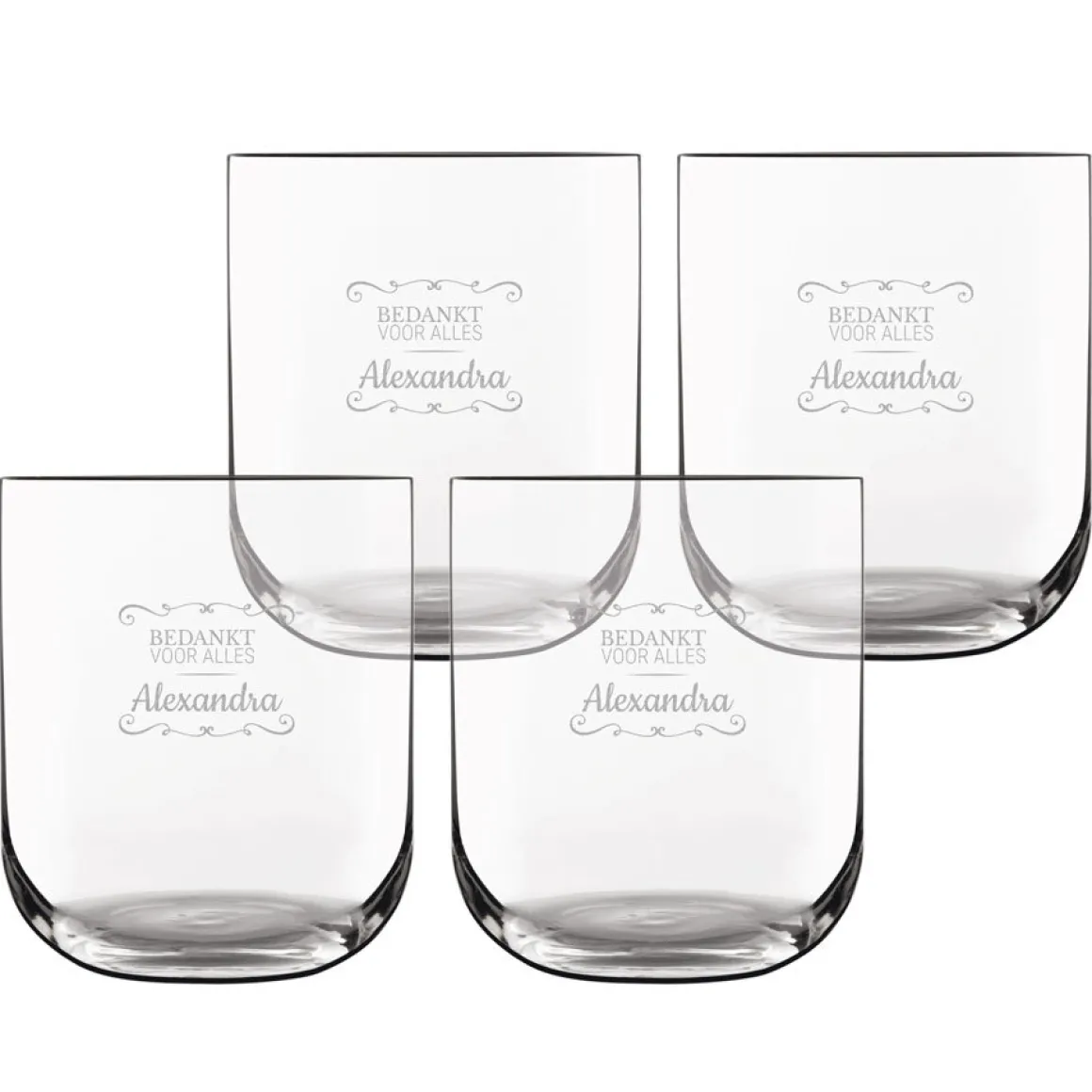 Waterglas deluxe graveren