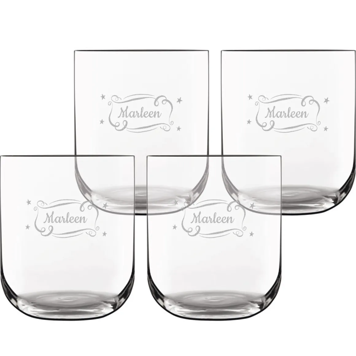 Waterglas deluxe graveren