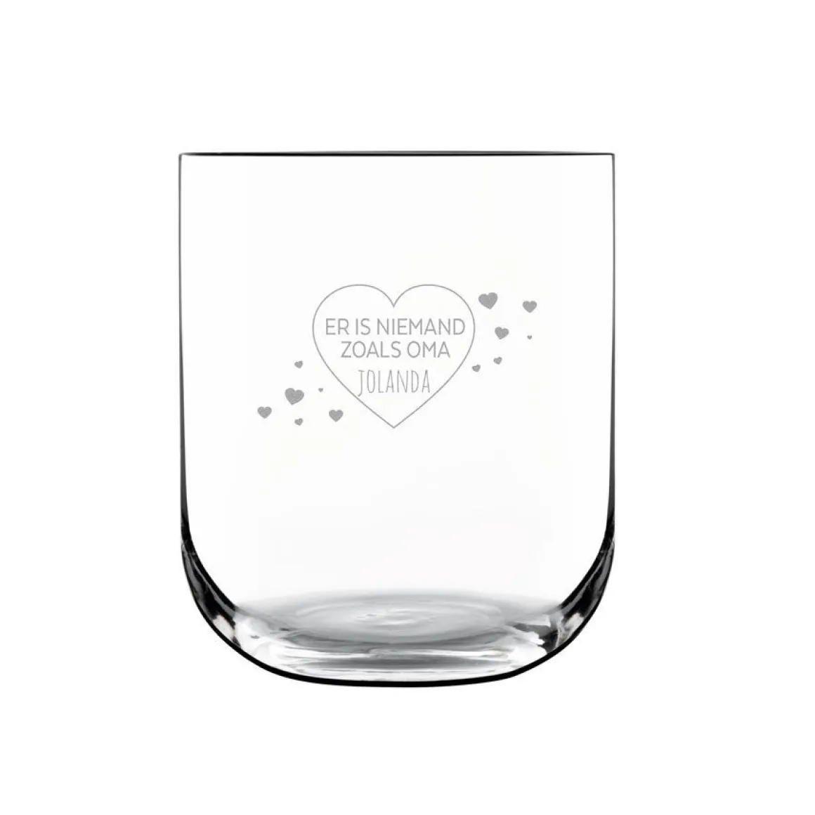Waterglas deluxe graveren