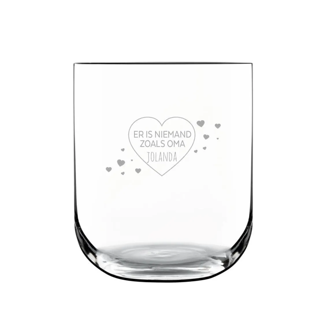 Waterglas deluxe graveren