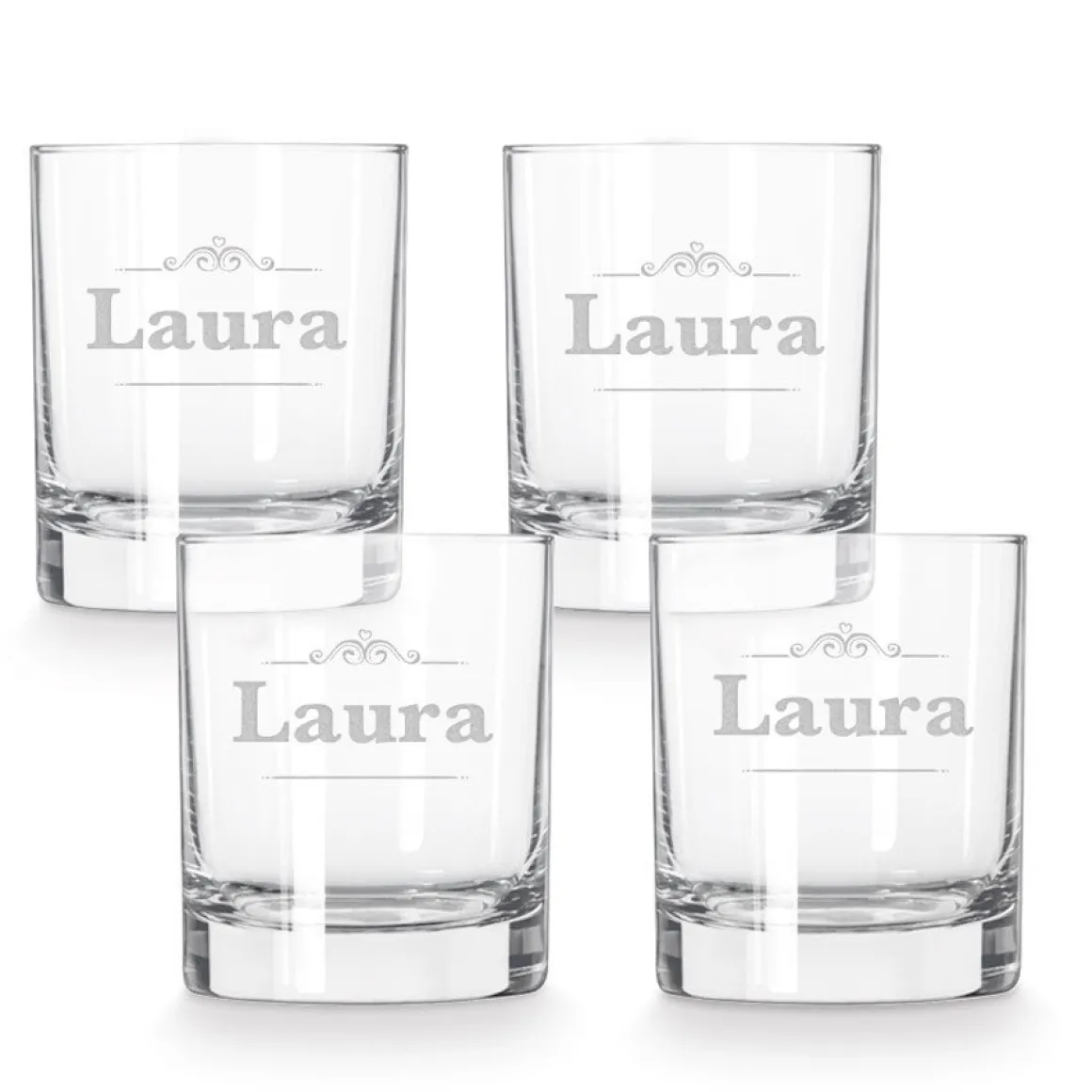 Whiskey glas met naam