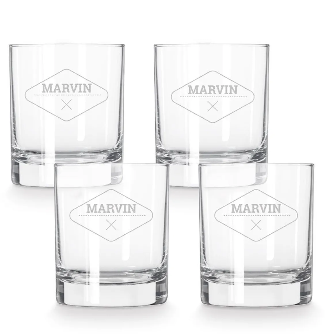 Whiskey glas met naam