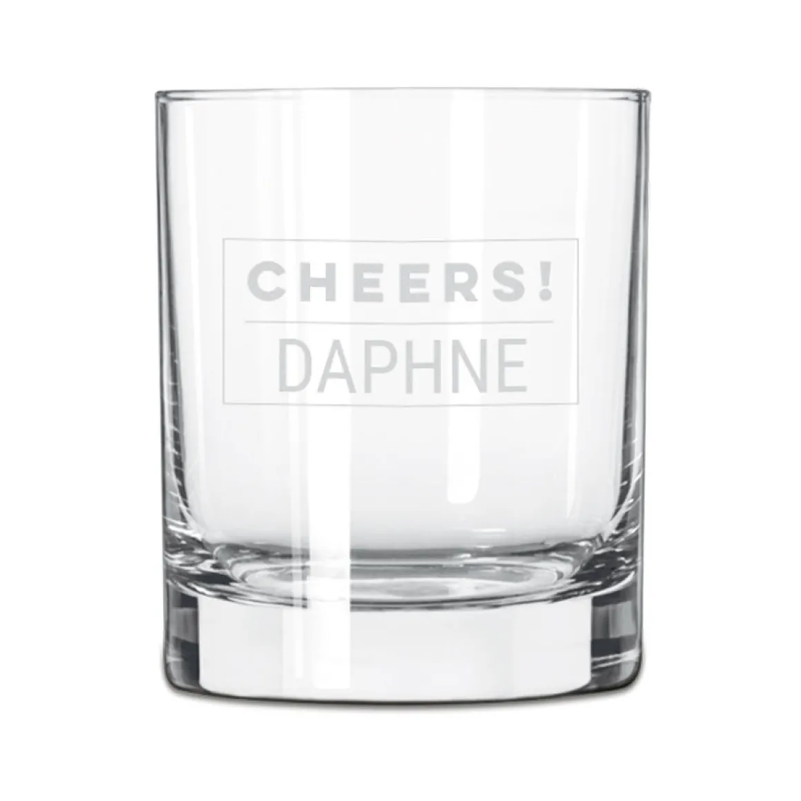 Whiskey glas met naam