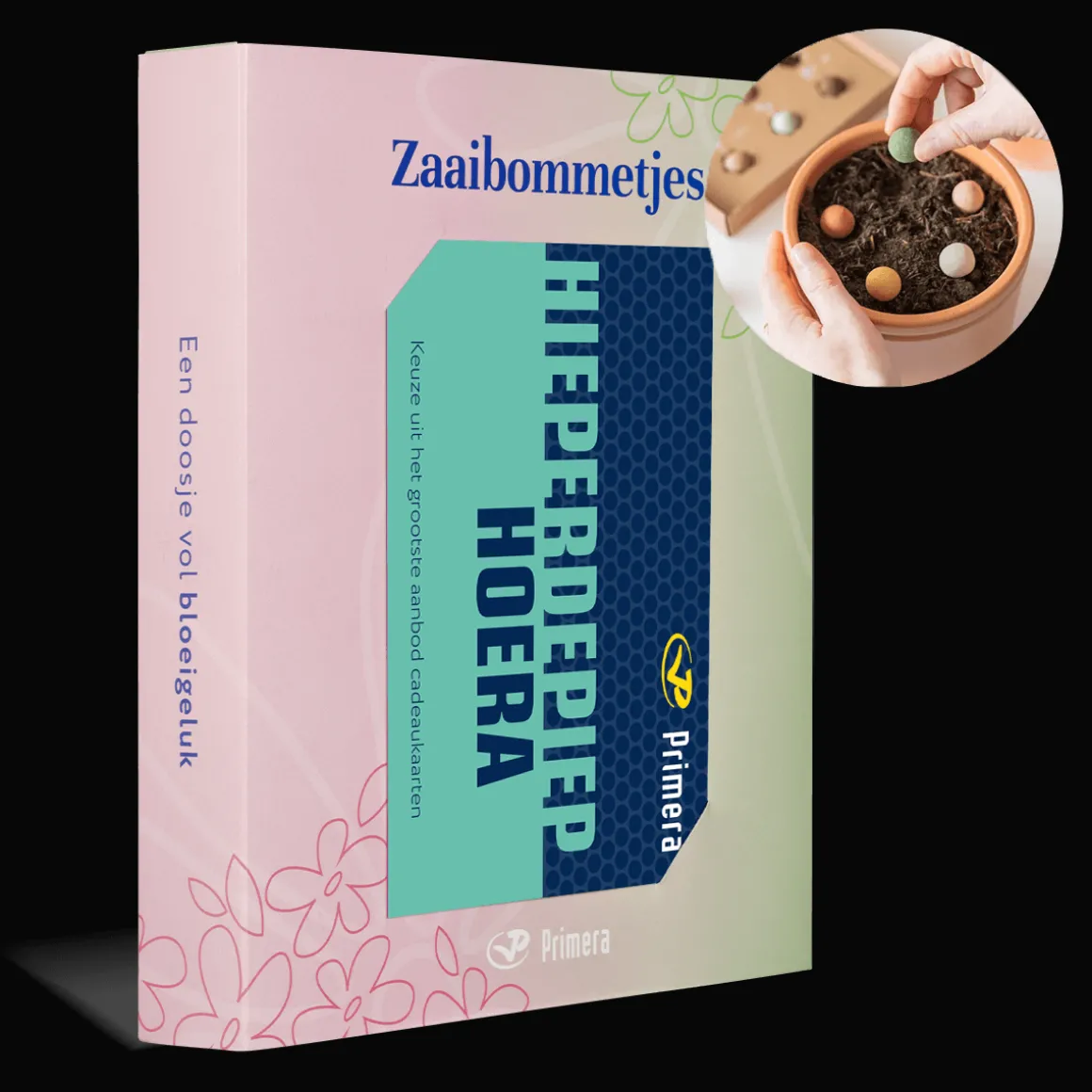 Zaaibommetjes met Hieperdepiep hoera Primera Keuze Cadeaukaart