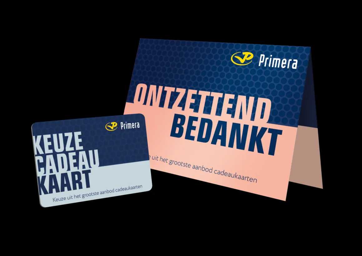 Zaaibommetjes met Ontzettend bedankt Primera Keuze Cadeaukaart